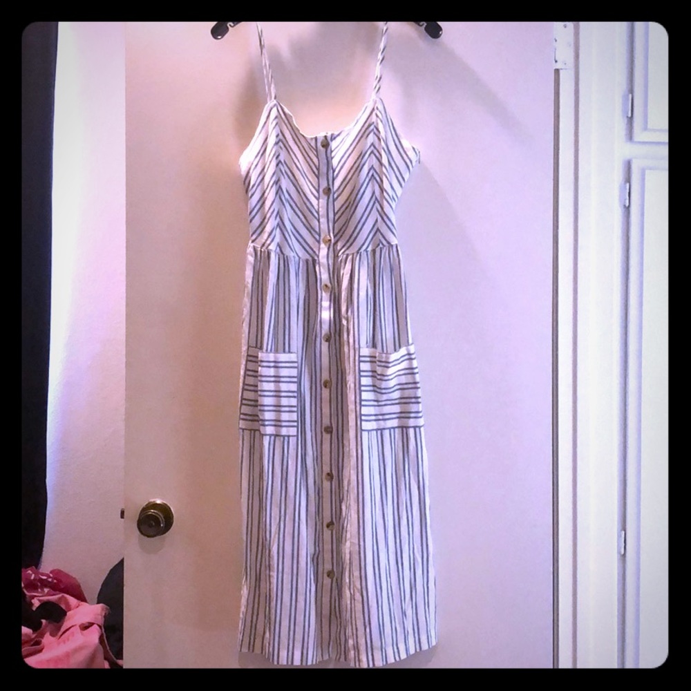 COPY - Cute midi striped dress